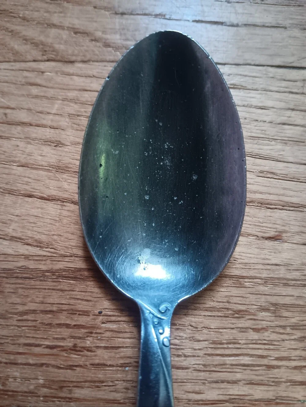 Set of 3 Vintage Stainless Steel Serving Spoons by Present Japan